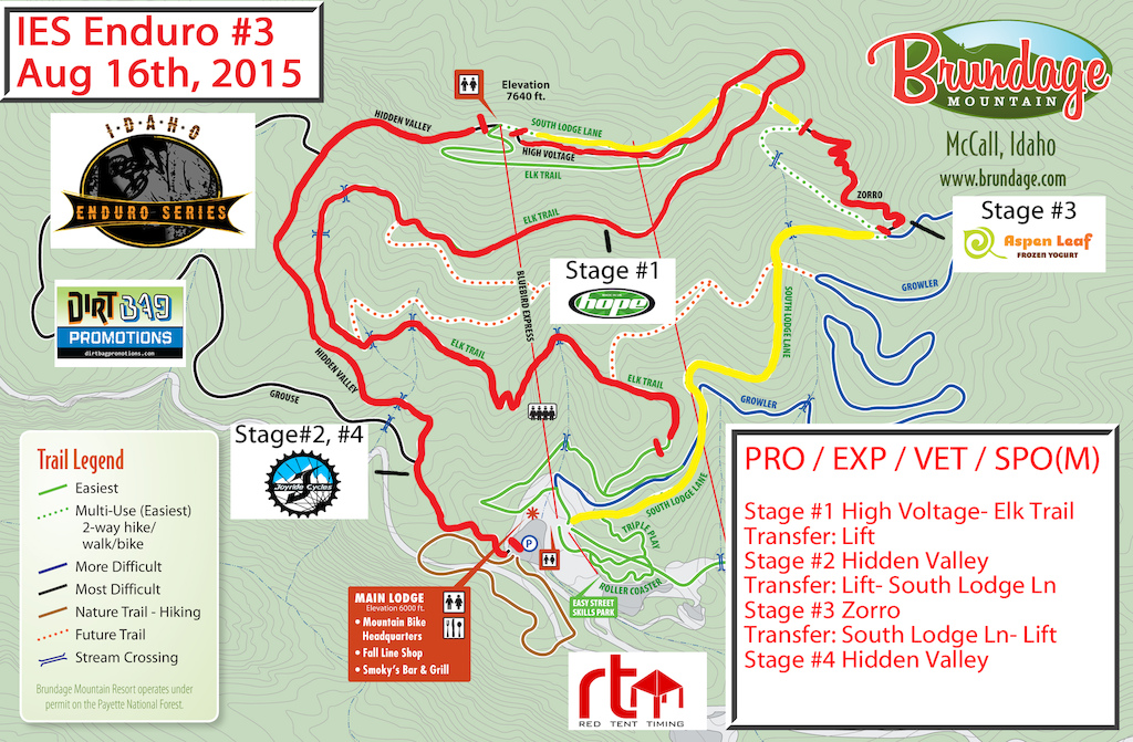 Final Race Map Announced for the Idaho Enduro Series
