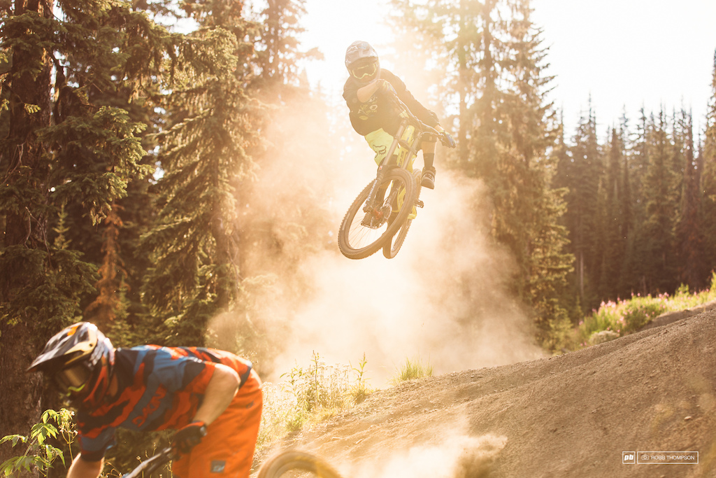 Sunshine and dust, the primary ingredients at the bike park this season.