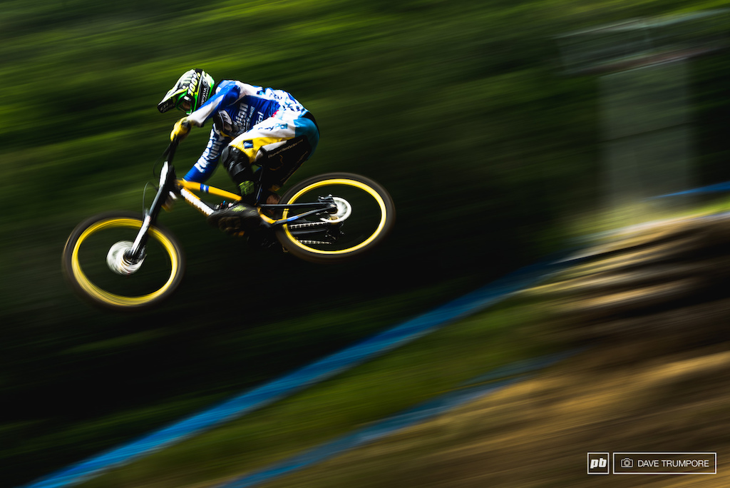 Sam Hill is still recovering from injury  but never count him out on the slopes of Mont St Anne