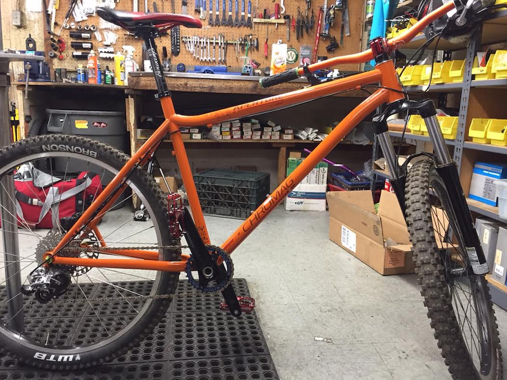All built, ready for trail