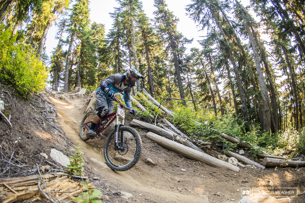 Dylan Crane on cruise control in the Garbo DH.