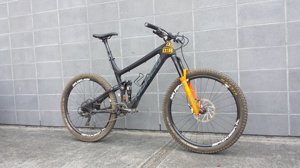 My Norco Sight C7.4

Revelation 150 from a 2016 stumpy |
Spank Race28 wheelset |
Guide RSC`s |
Minion DHF`s |
Cromag bar, 40mm stem |

Waterbottle cage. Because bro.