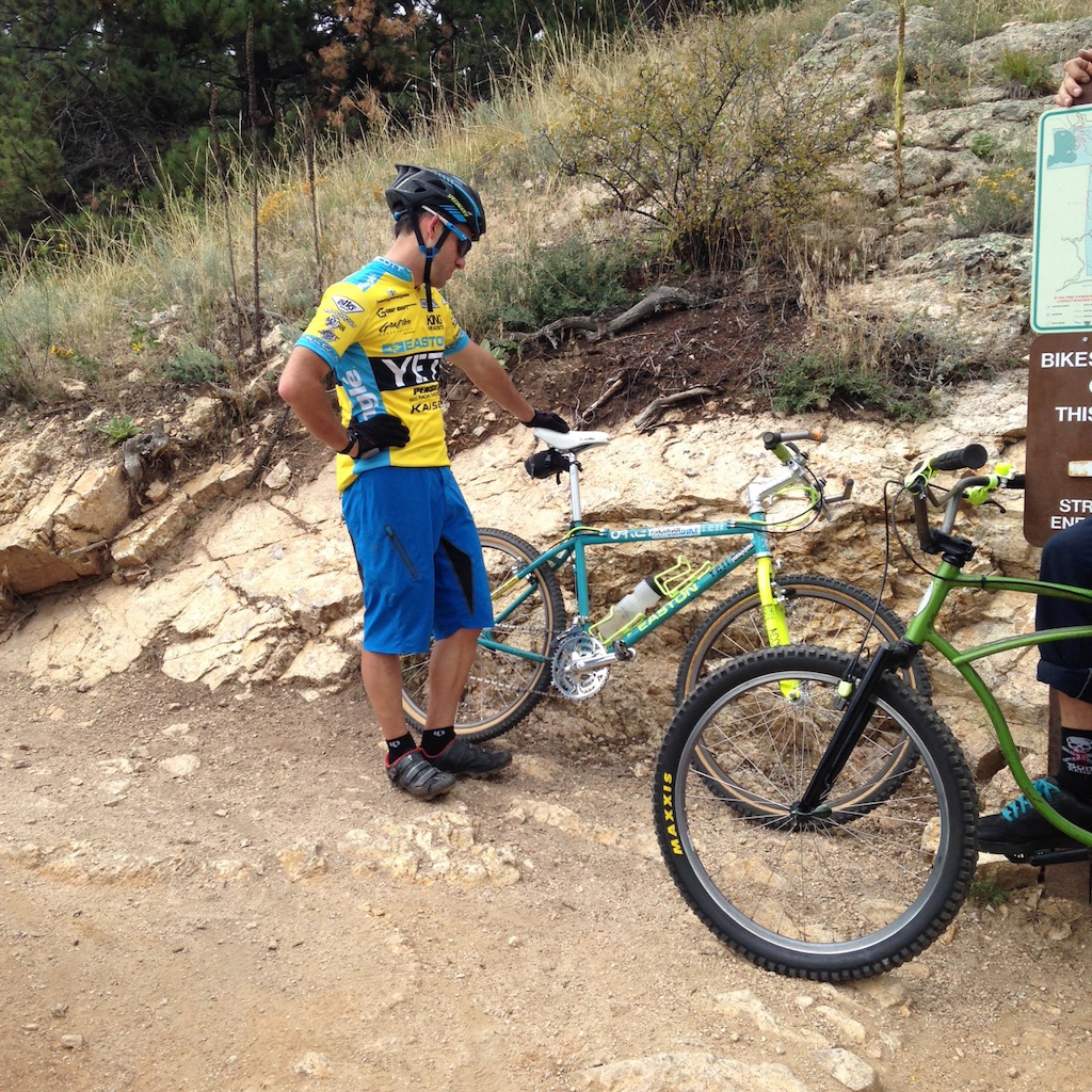 TPC's Colorado Vintage MTB Gathering 2014: Juli's bike rode like a champ