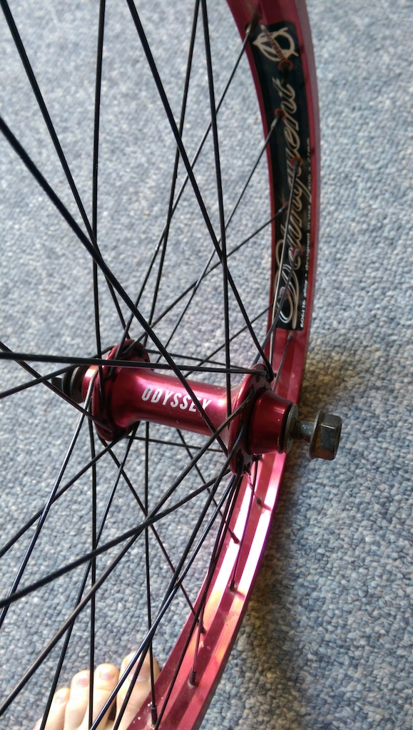 0 Alienation rims with Odyssey hubs