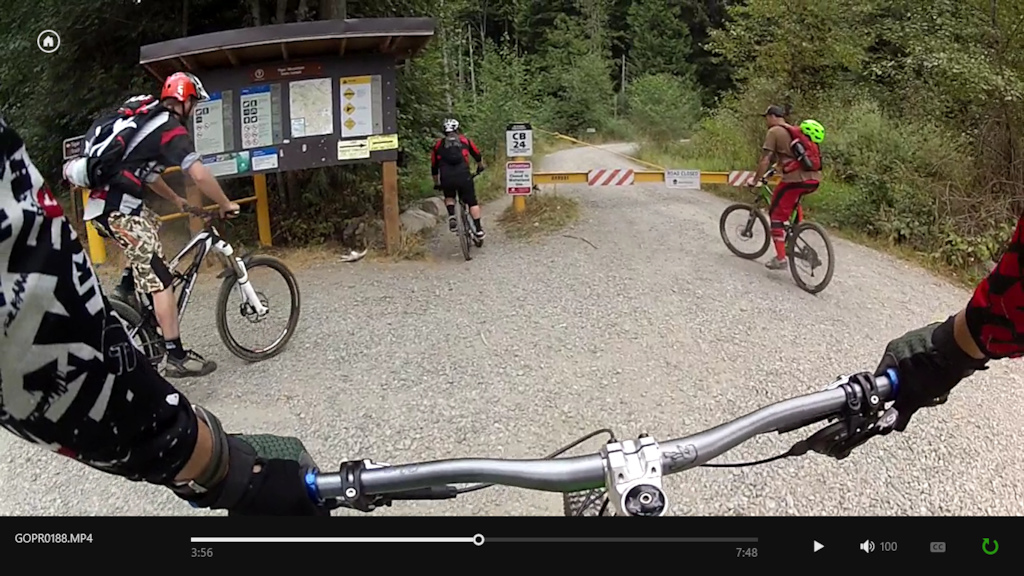 Too Lazy to crop out the video bar. But riding with these guys was a blast.