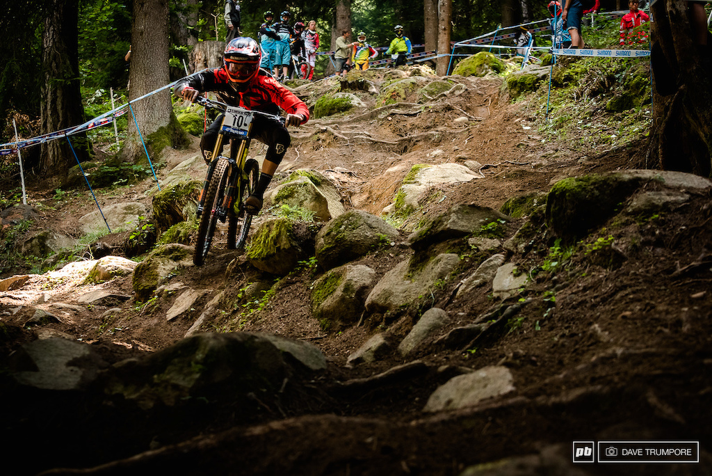 Sam Blenkinsop has had an up and down season and is looking to end on a hi note in Val Di Sole.