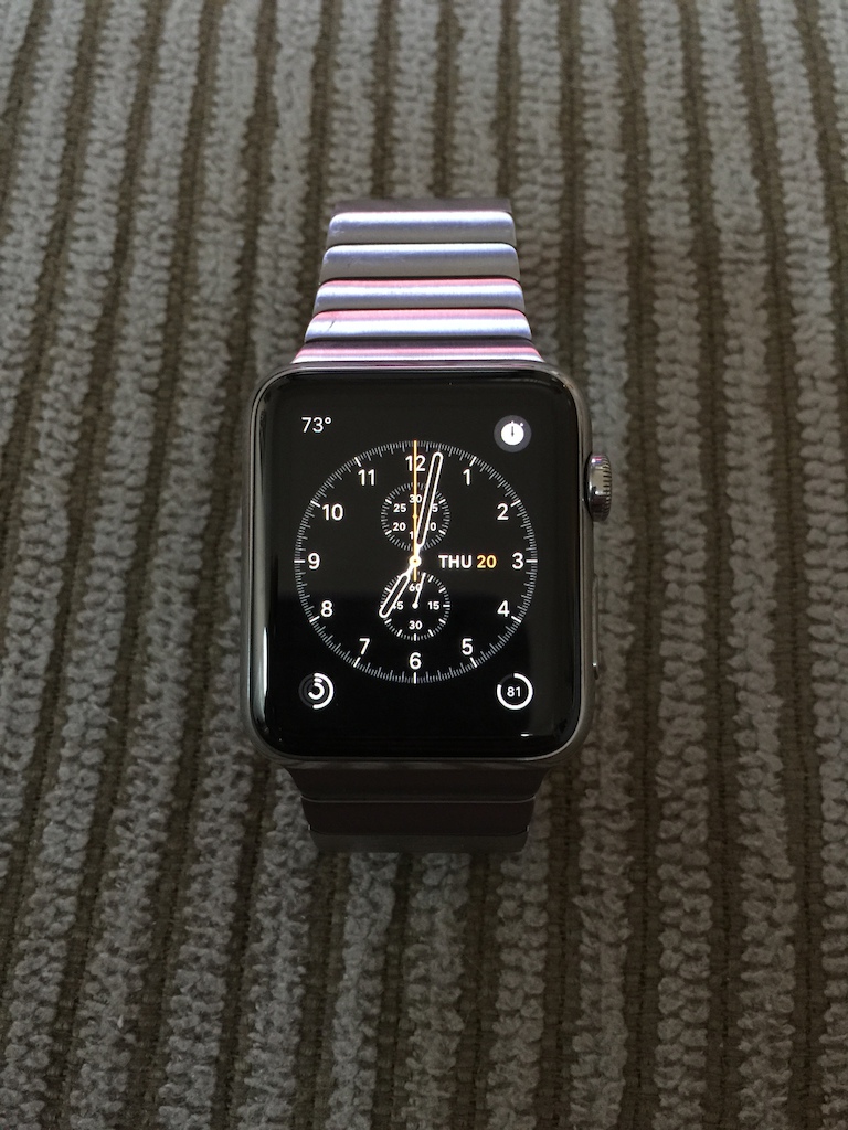 2015 Apple Watch 42mm SS Link