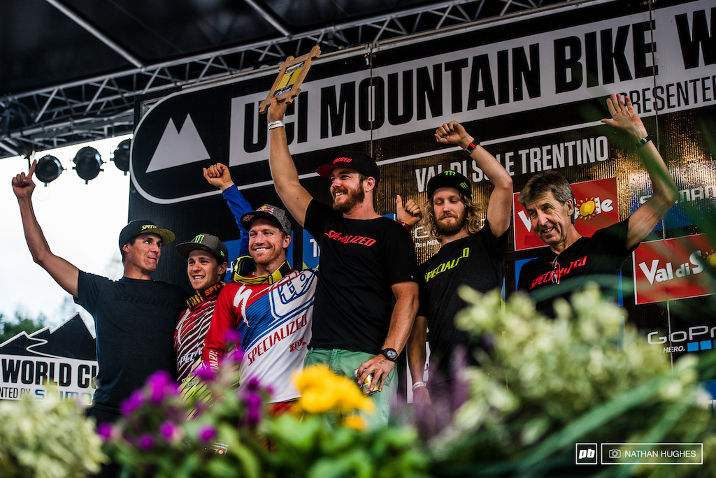 Having just two riders proved to be no handicap to the Specialized Racing team and they took the team battle title.