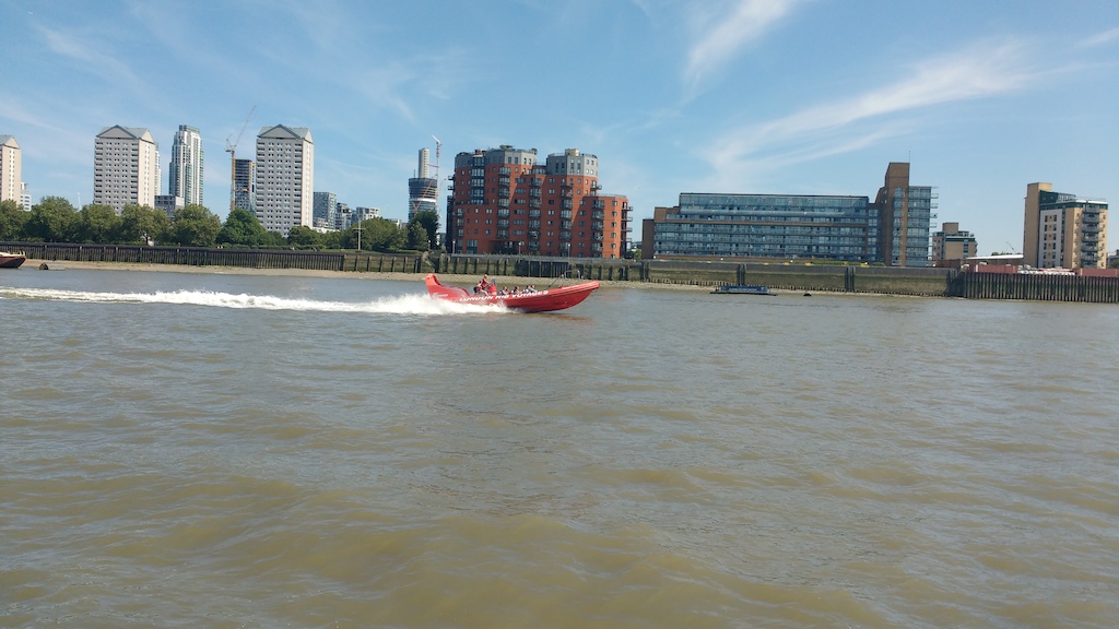 The River Thames in all its glory, from a unique perspective never seen from the bank


RIB speeding past!