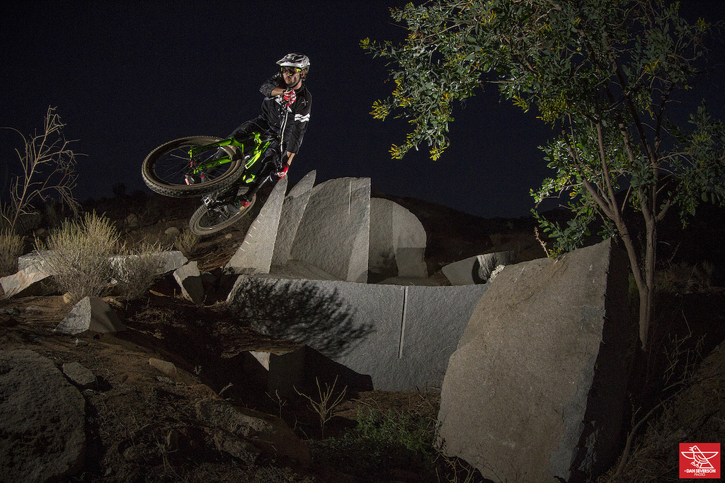 Building some new spots. This in-and-out was made from an exploded boulder...