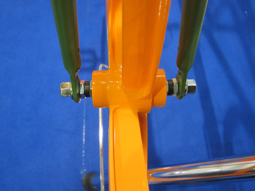 A look at the hub and spoke junction.

Eurobike 2015