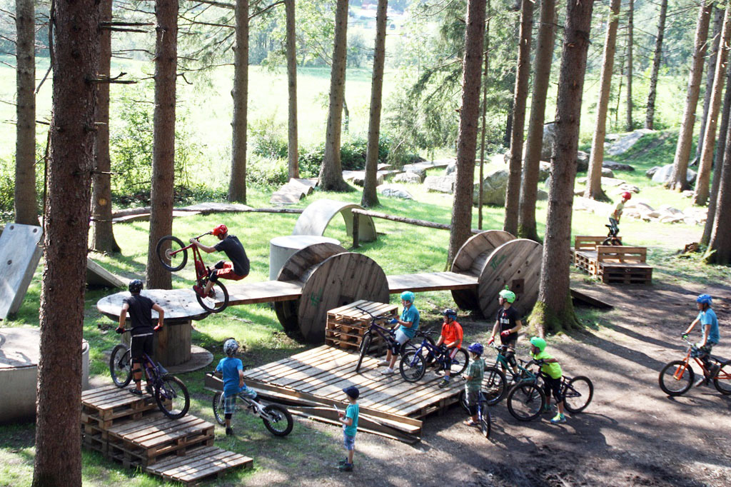 Fabio Wibmer opens Trials Bike Park in East Tyrol