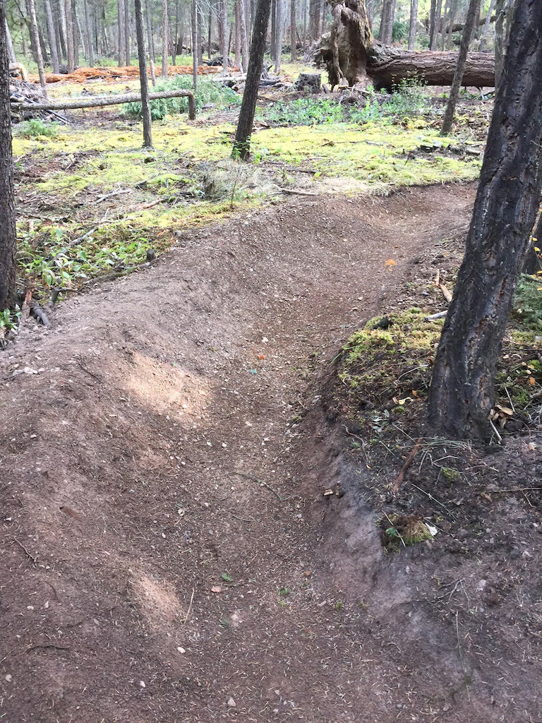 New trail development project by Xats'ull Trail Crew.