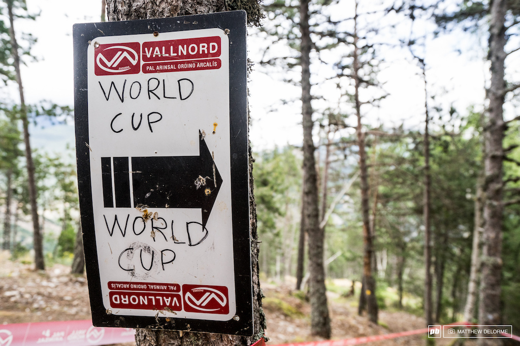 This way to the World Cup Track, this way.