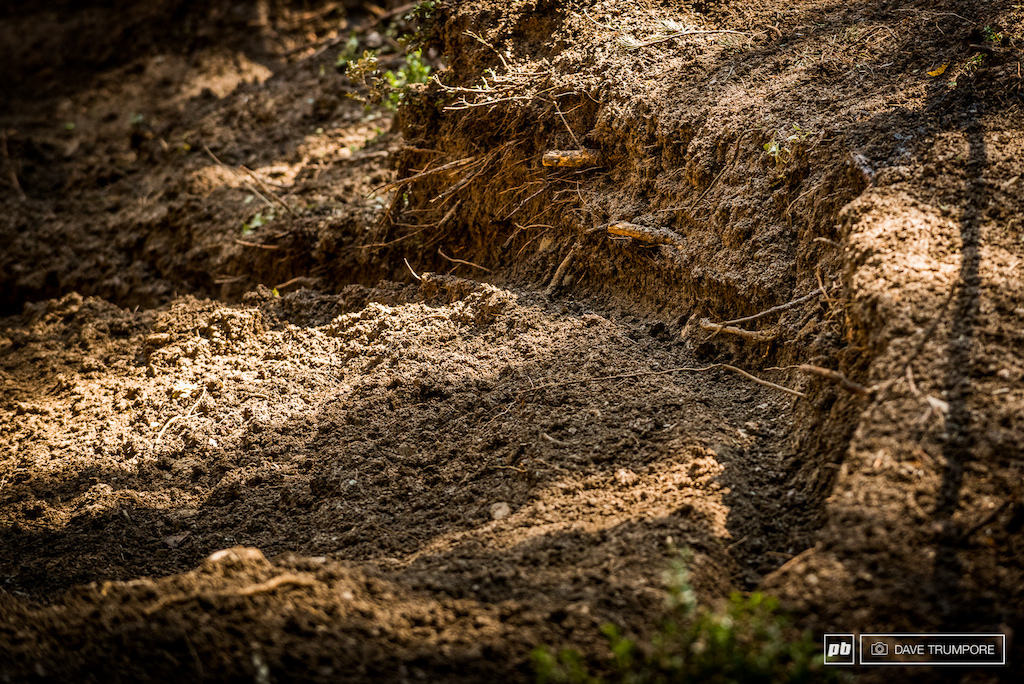Who needs bike park berms when you can just make your own.