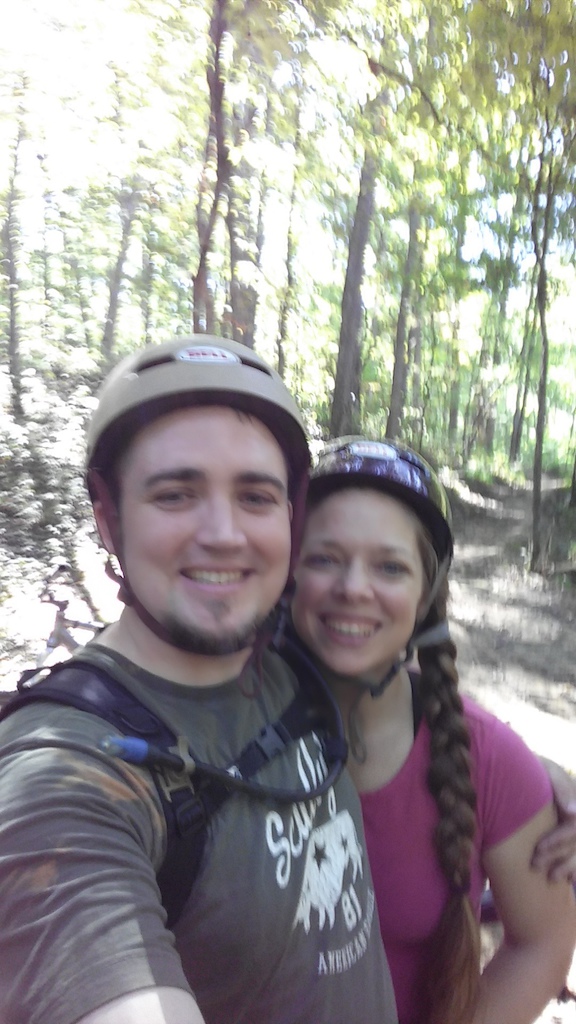 My wife and I in Brown County