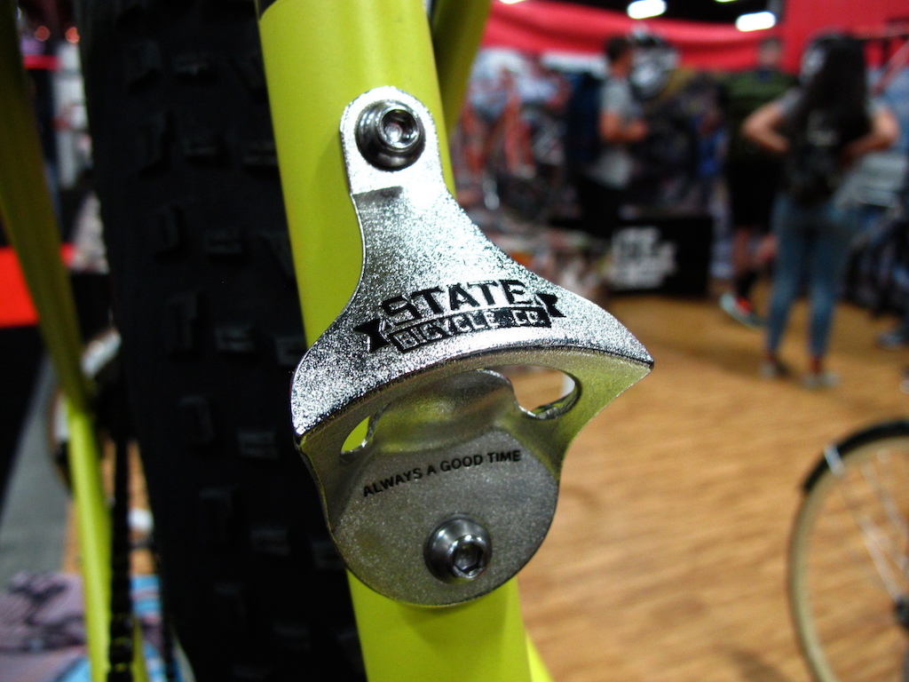 State Bicycle Co. Bottle opener was a pretty cool accessory.
