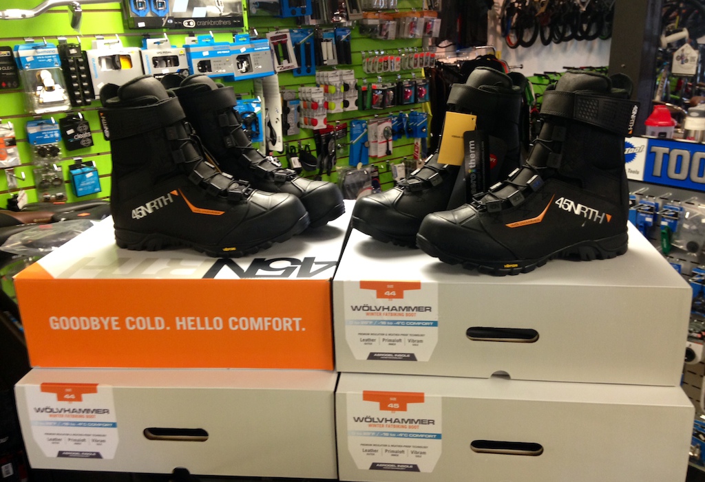 2016 The NEW 45NRTH Wolvhammer boots in Stock!