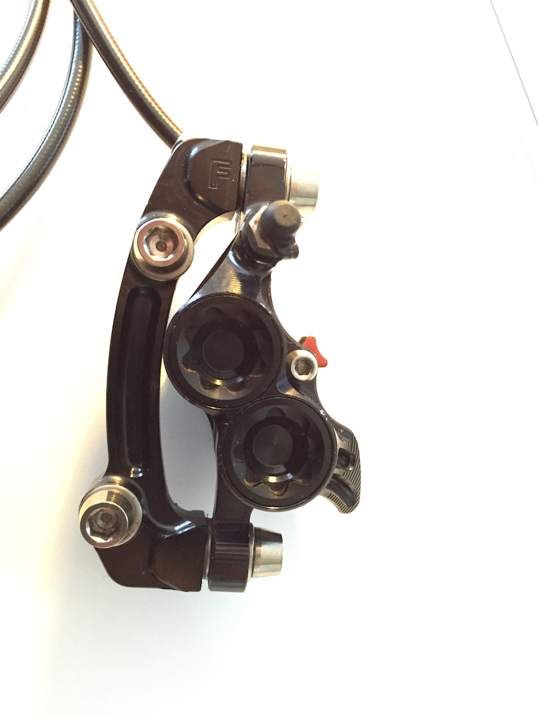 2015 Hope Stealth Race E4 Rear brake + mounts &amp; rotor