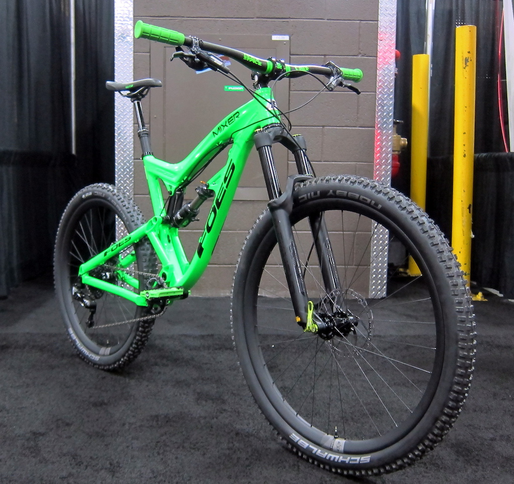 Brent Foes revisits the dual-diameter wheel concept with the Mixer Trail Interbike 2015