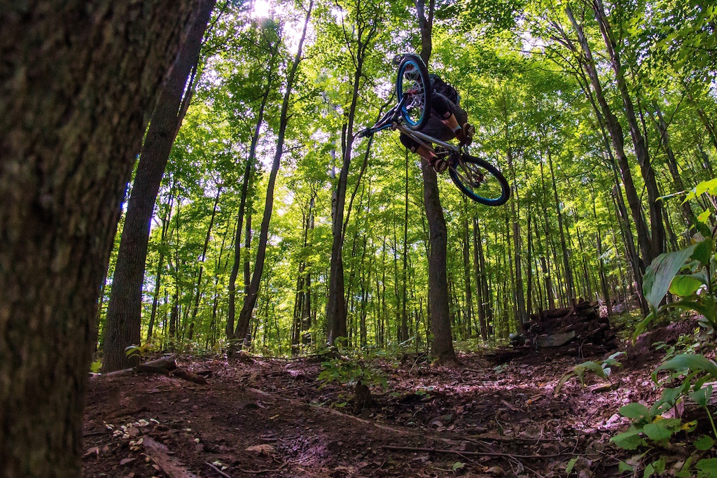 One of my favourite jumps in North Bay.  Photo taken by spencergauthier.com