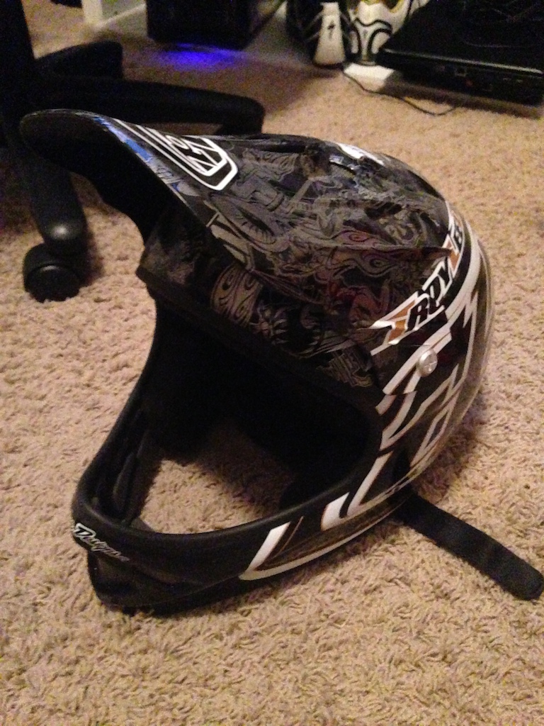 0 Troy Lee D2 Helmets - Used Once