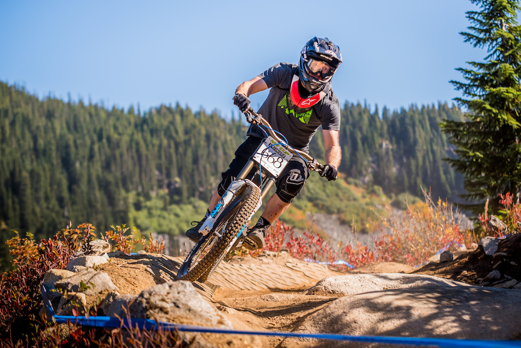 NW Cup Finals practice at Stevens Pass Bike Park.
Photo: Greg Tubbs