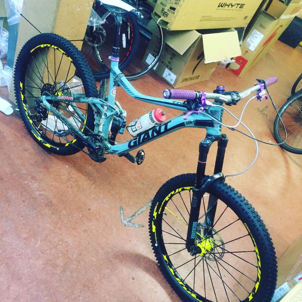 Just put some crossmax xl ltd pro wheels on her and she is looking a beauty. My 2015. Trance ax with full home purple bling, first ride this evening, I'm so stoked