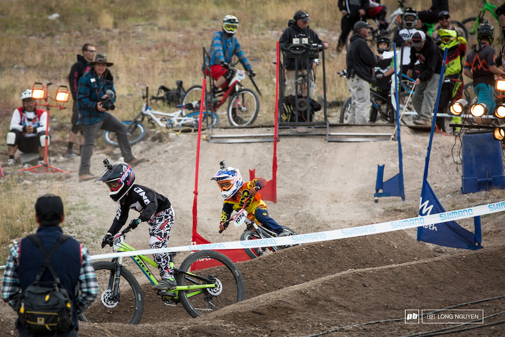Plenty of little shredders out here racing. Many of us were amazed on how good they  were.