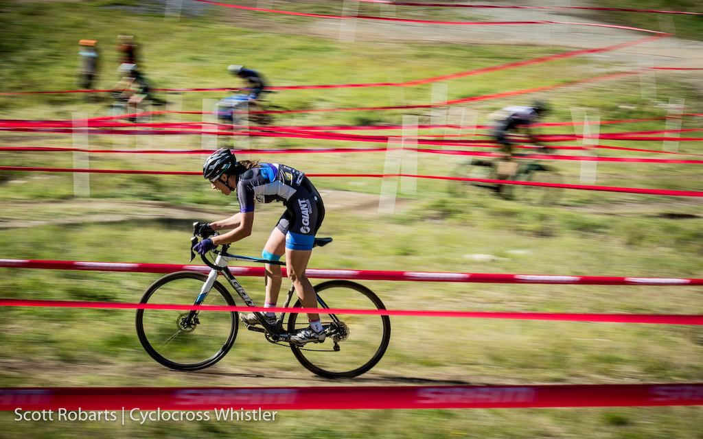 Valemont, B.C. resident Jean Ann Berkenpas proved she has what it takes to beat Sandra Walter, one of the strongest female cyclocross racers in Canada.