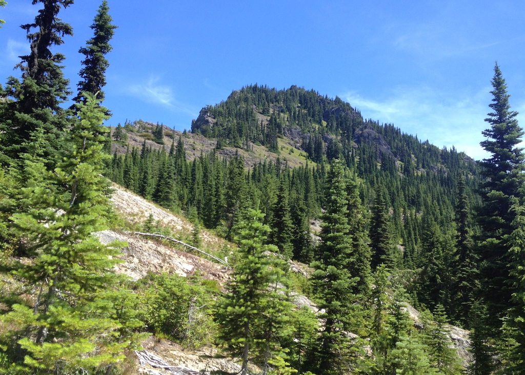 Descending Kachess Ridge June 2015