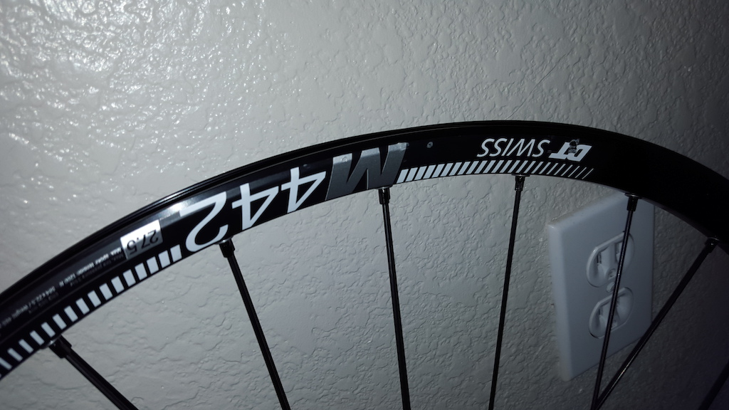 2015 Dt Swiss 370 Hubs and M442 Rims