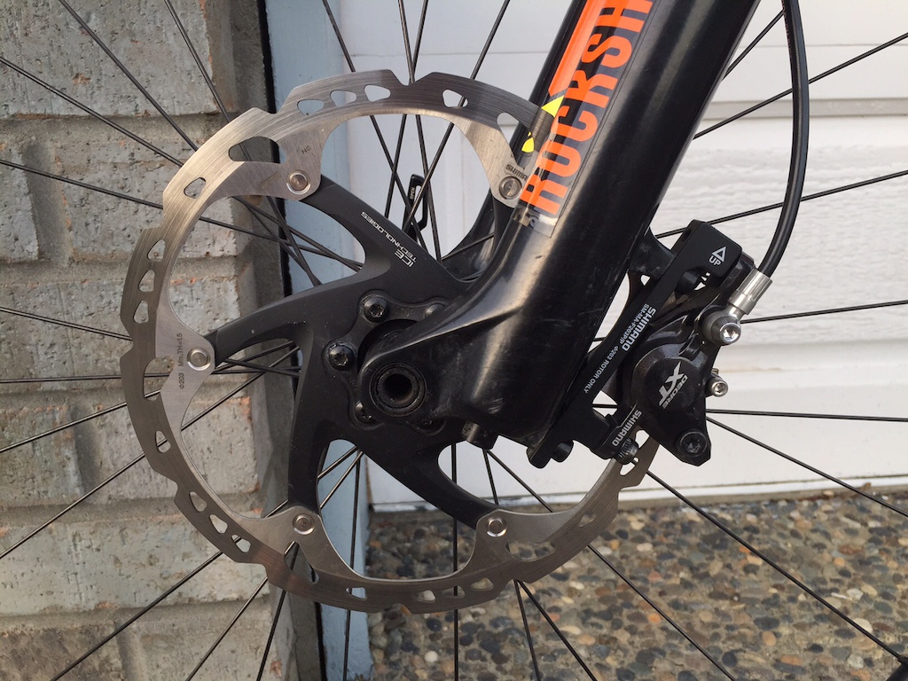 2015 Giant Reign 1 - new XT brakes and rotors