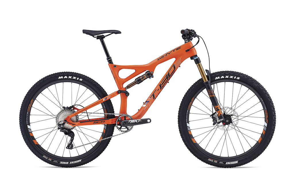 T-130 Carbon Works
Retail: $ 5,499.00 
Spec: Fox / Shimano XT

http://www.whyteusa.bike/collections/trail/products/t-130-c