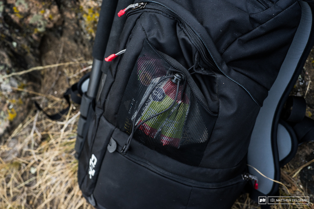 The Probody Sport features rugged construction and smart configuration for carrying camera gear and other necessities on  rides.