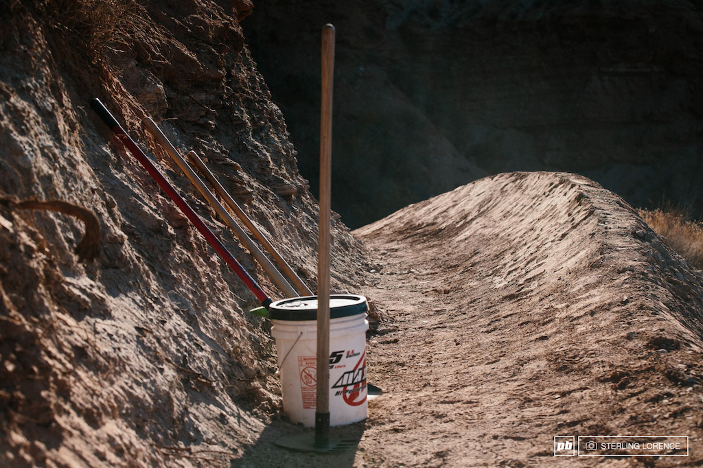 builds are done, time to ride at RedBull Rampage 2015, Virgin, Utah, USA
