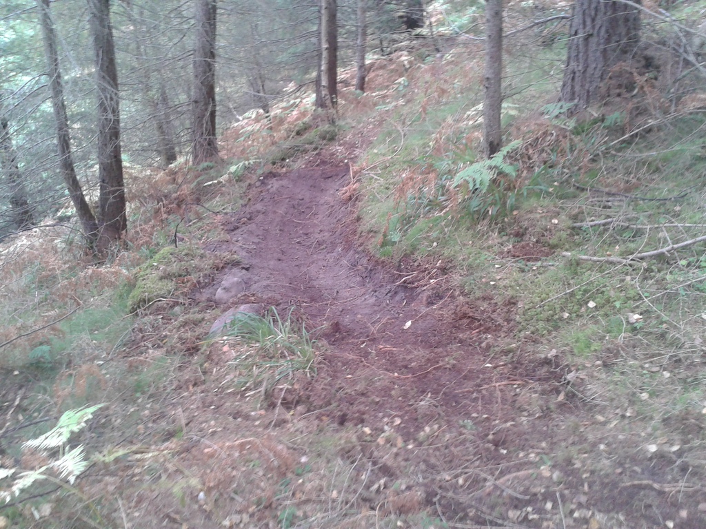 Remade this corner, can get more speed round it now.