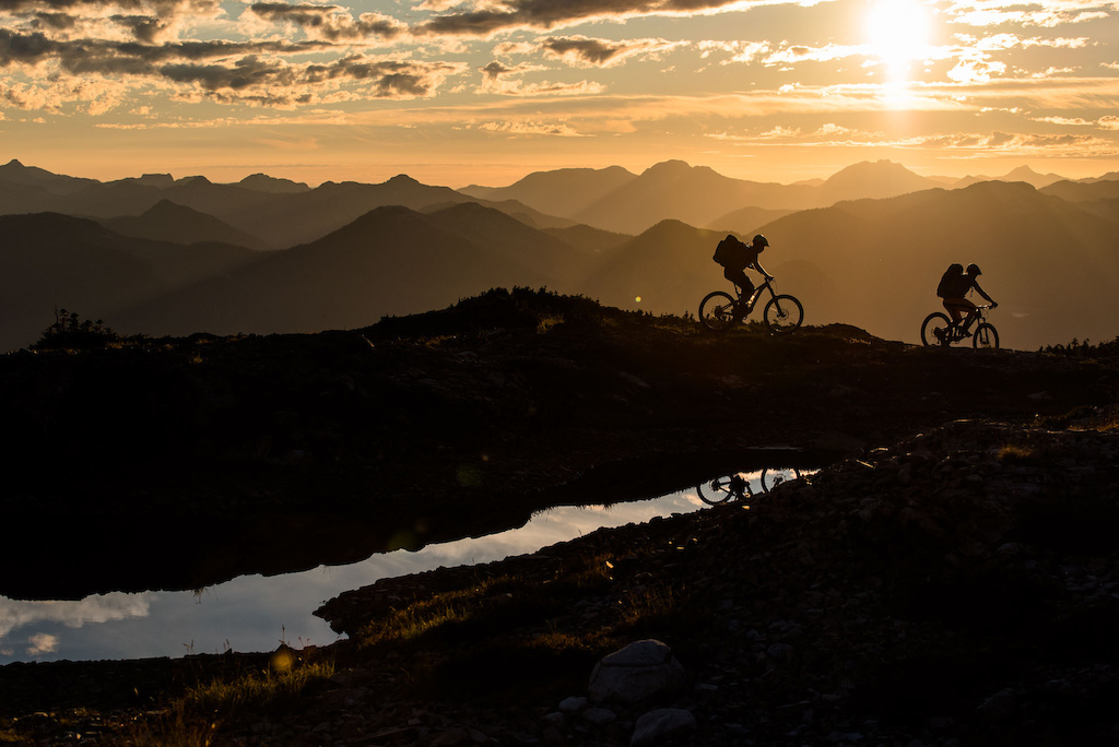 Alpine overnighter. Rad mountain bike packing mission. Photo Reuben Krabbe
