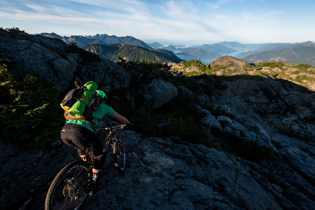 Alpine overnighter. Rad mountain bike packing mission. Photo Reuben Krabbe