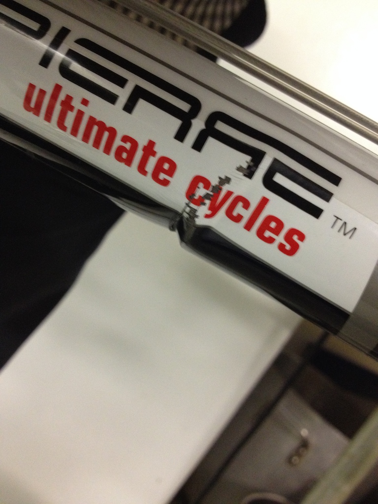 Lapierre Xlite cyclocross frame failure