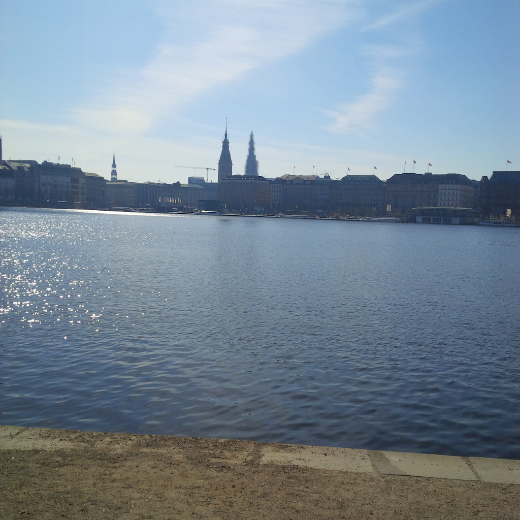 at the alster nice view