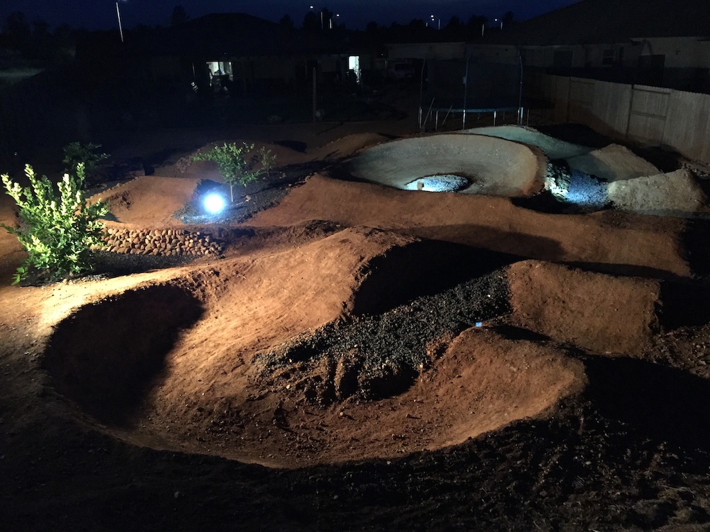 For information on Landscaped pump tracks send me a message and we can talk.