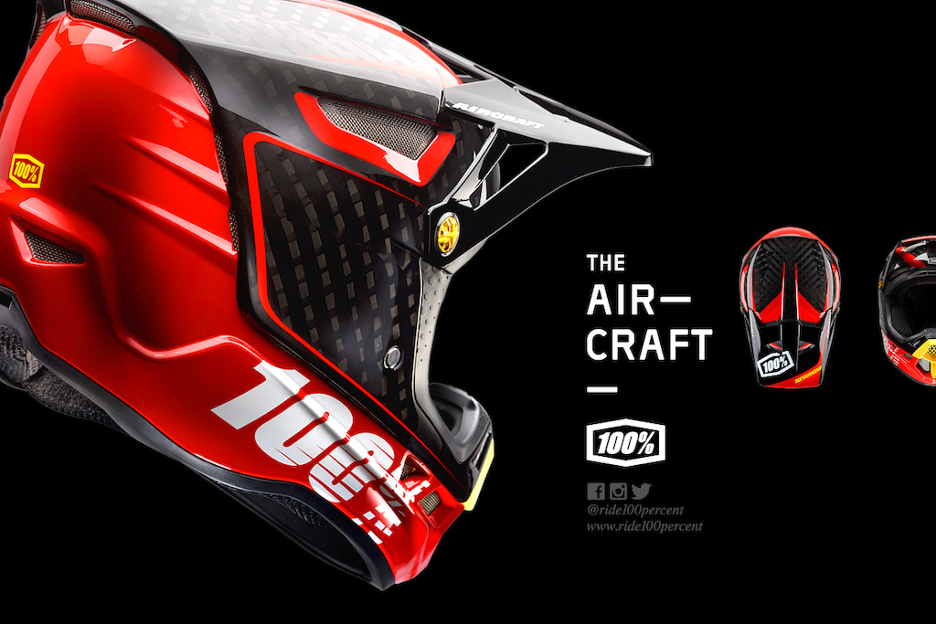 Introducing the Aircraft Full Face Helmet From 100% - Pinkbike