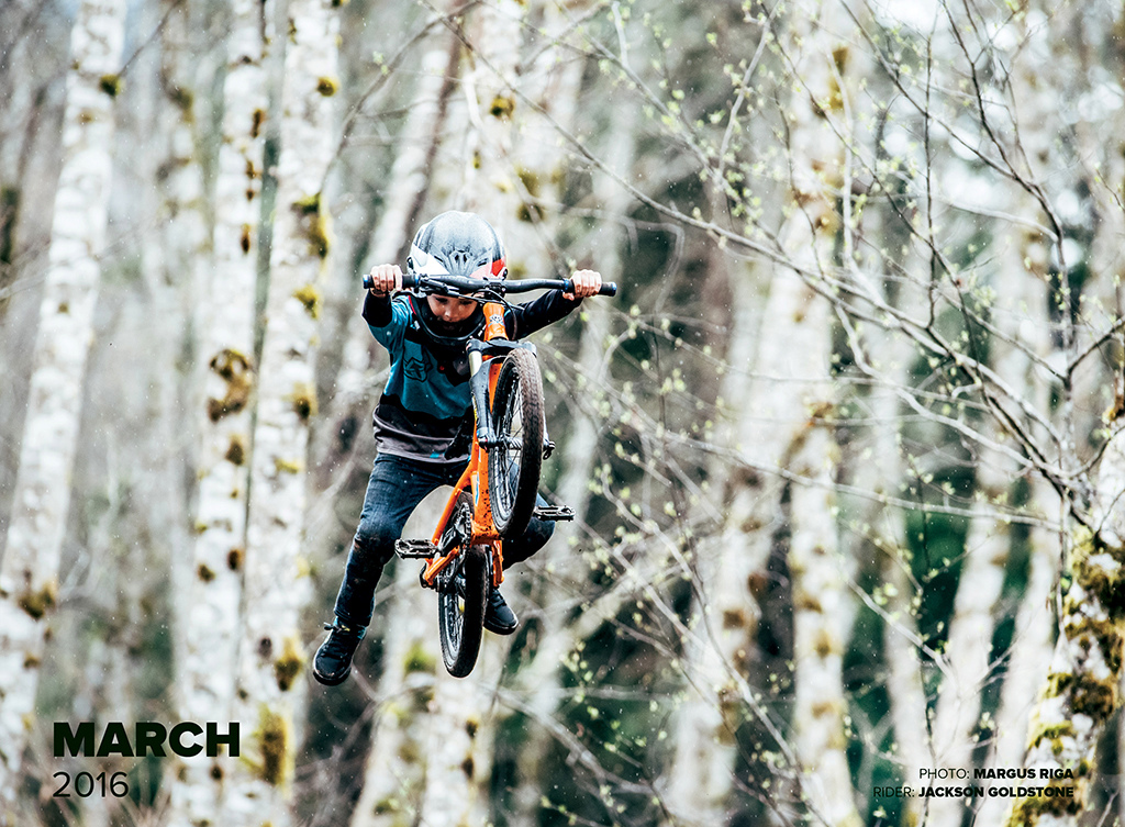 Image by Margus Riga for the 2016 Pinkbike Calendar.