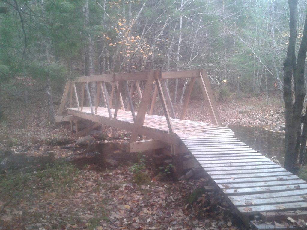 Bike friendly bridge built 2014....