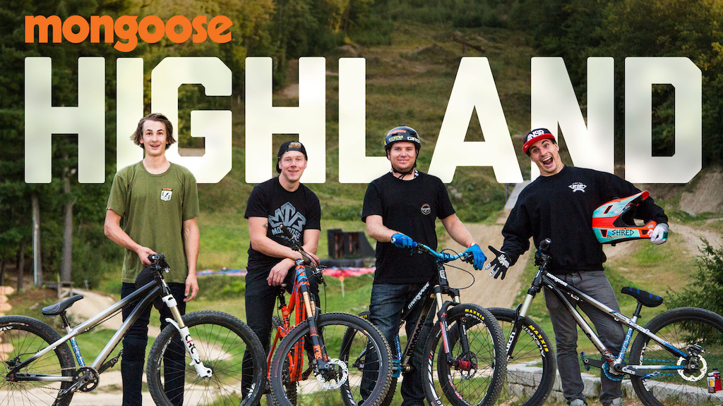 Mongoose team riders at Highlands