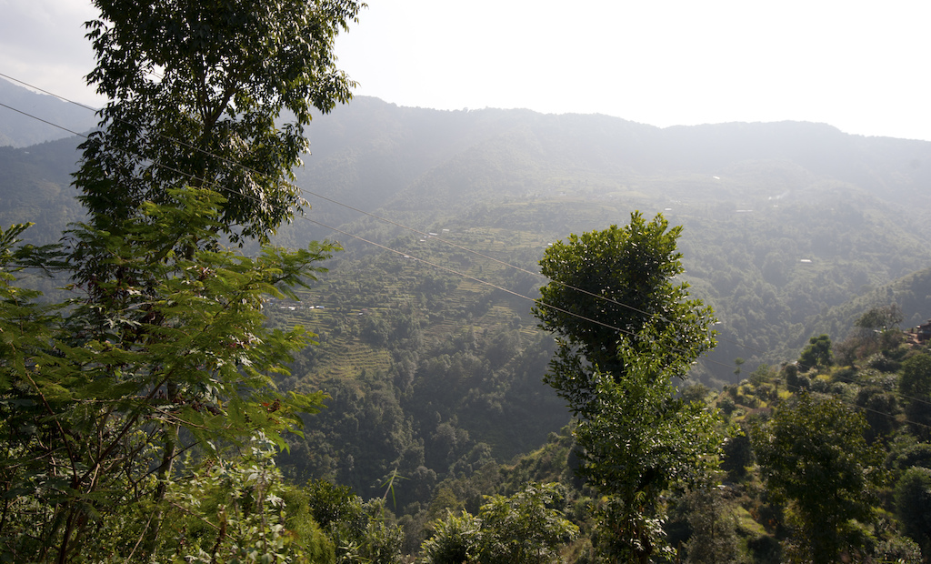 Beautiful green Jungle Valleys for the first 2 days.