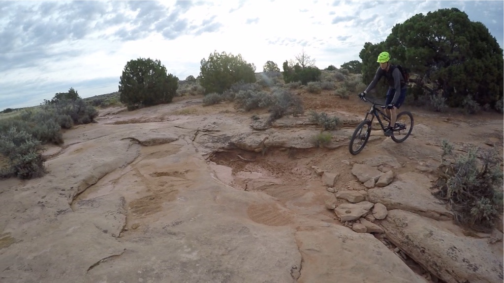 One of the many broken slabs of Moab