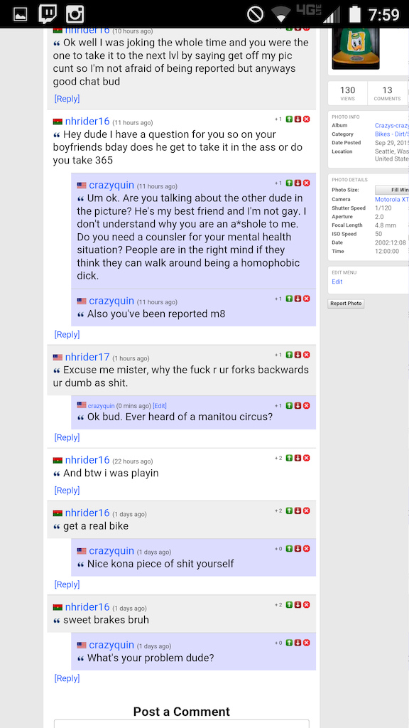 Just wanting to show how dumb people can be.