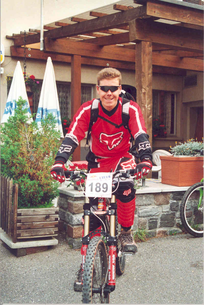 My first Red Bull Bike Attack Lenzerheide Race 2002 with Rocky Mountain RM6